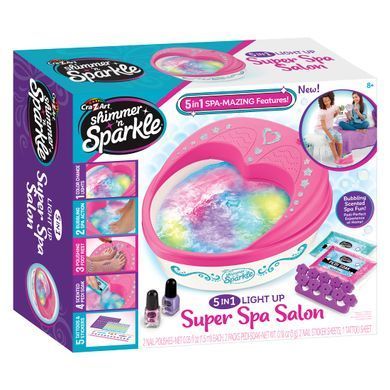 Cra-Z-Art Набір дитячої косметики Cra-Z-Art Light Up Super Spa Salon 5 in 1 65628CRA фото