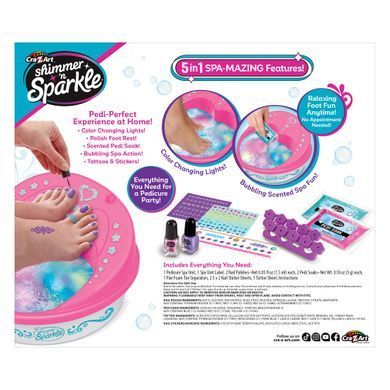 Cra-Z-Art Набір дитячої косметики Cra-Z-Art Light Up Super Spa Salon 5 in 1 65628CRA фото