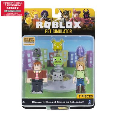 Ігровий набір Roblox Game Packs Pet Simulator W4, 2 фігурки та аксесуари ROG0149 фото