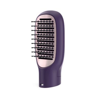 Philips Фен-щітка Philips 3000 Series, 800Вт, 3 режими, іонізація, 4 насадки, фіолетовий BHA313/00 фото