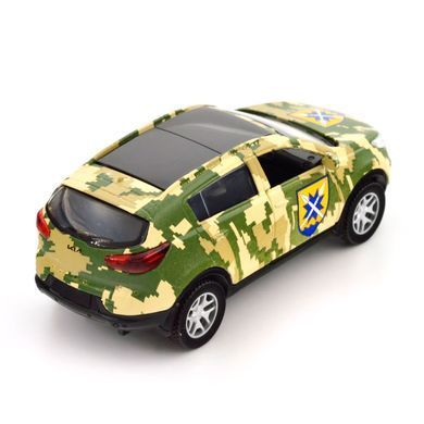 Автомодель серії "Шеврони Героїв" - KIA SPORTAGE R - "56 ОМПБр" 250362M фото