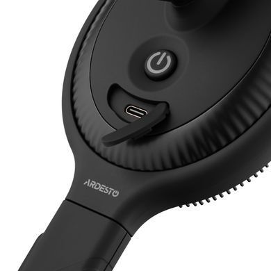 ARDESTO Электрическая щетка-массажер для лица и тела, аккумулятор, USB Type-C , 4 режима, черный EMB-1B фото