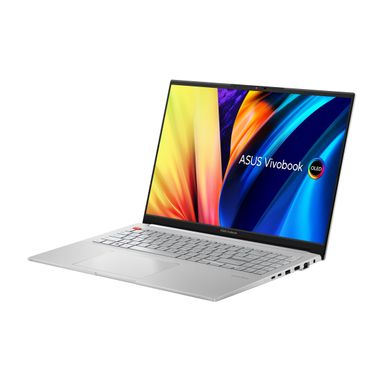 ASUS Ноутбук Vivobook Pro 16 K6602VV-KV084 16" WQXGA IPS, Intel i9-13900H, 16GB, F1TB, NVD4060-8, noOS, Сріблястий 90NB1142-M003E0 фото