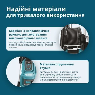 K&ouml;nner & S&ouml;hnen Мойка высокого давления Konner&Sohnen KS 2000Вт 110-160бар 390л/час шланг 8м 16кг KSPW160V-BL фото
