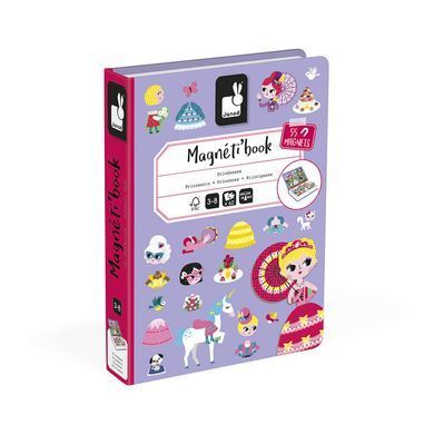 Магнітна книга Janod Принцеси 55 ел. J02725 фото