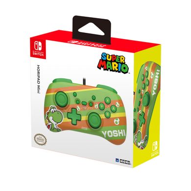 Геймпад дротовий Horipad Mini (Yoshi) для Nintendo Switch, Green 810050910859 фото