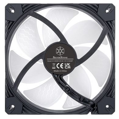 SilverStone Корпусный вентилятор Shark Force SF140B ARGB, 140mm, 2200rpm, 4pin PWM, 4-1 pin ARGB (5V LED), 38.3dBa SST-SF140B-ARGB фото