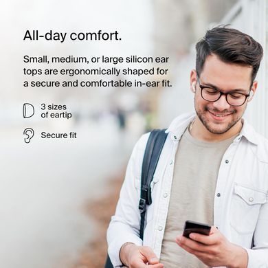 Belkin Навушники TWS Soundform Rhythm True Wireless, білий AUC010BTWH фото
