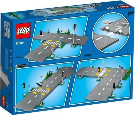 Конструктор LEGO City Town Дорожні плити 60304 фото