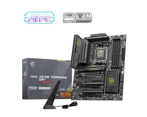 MSI Материнcкая плата MAG X870E TOMAHAWK WIFI sAM5 X870E 4xDDR5 M.2 HDMI WiFi BT ATX 911-7E59-006 фото