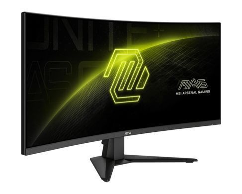 MSI Монітор 34" MAG 346CQ 2xHDMI, DP, Audio, VA, 3440x1440, 21:9, 180Hz, 1ms, sRGB 100%, CURVED, AdaptiveSync 9S6-3DD71M-001 фото