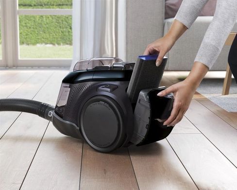 Electrolux Пылесос контейнерный, 650Вт, конт пыль -1.6л, PureAdvantage D11, 2 насадки, синий PC91-8STM фото