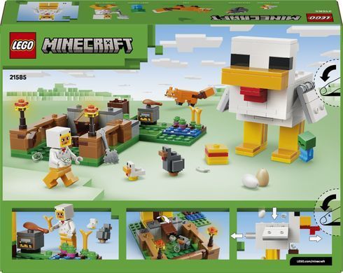 LEGO Конструктор LEGO Minecraft Куряча ферма 21585 фото