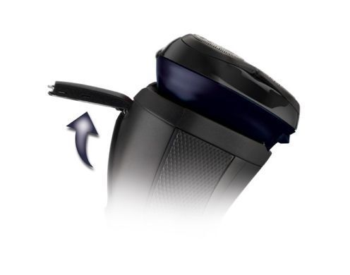 Remington Бритва електр. Style Series роторная, бритв.головок-3, от сети, сух., триммер, черно-синий R3002 фото