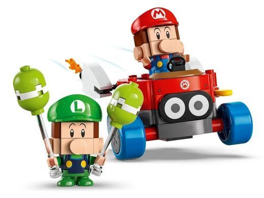 LEGO Конструктор LEGO Super Mario Mario Kart &ndash; Baby Mario vs. Baby Luigi 72034 фото