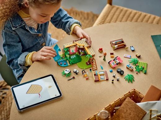 LEGO Конструктор LEGO Friends Догляд за тваринами в заповіднику панд 42648 фото