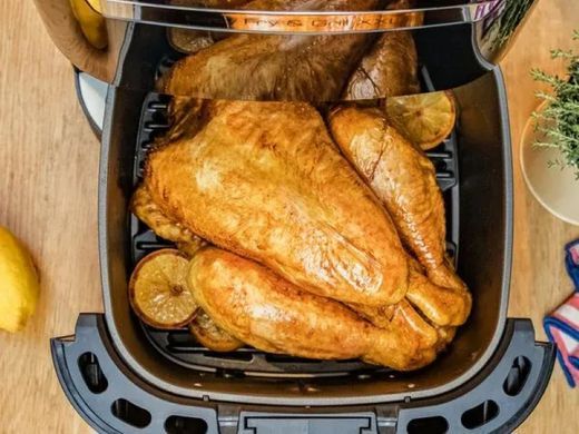 Tefal Мультипіч EasyFry&Grill XXL, 1830Вт, чаша-6.5л, сенсорне керув., 8 програм, пластик, чорно-синій EY801410 фото
