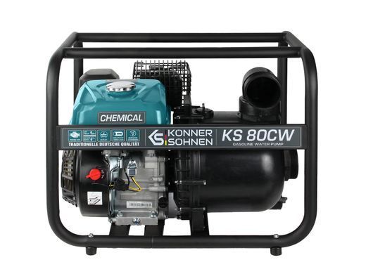 K&ouml;nner & S&ouml;hnen Мотопомпа бензиновая KS 80CW 1000л/мин 7.0л.с 28кг KS80CW фото