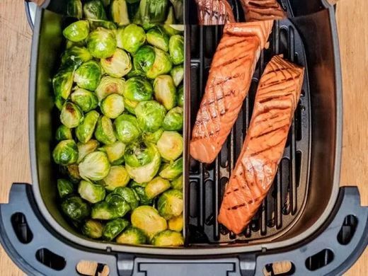 Tefal Мультипіч EasyFry&Grill XXL, 1830Вт, чаша-6.5л, сенсорне керув., 8 програм, пластик, чорно-синій EY801410 фото