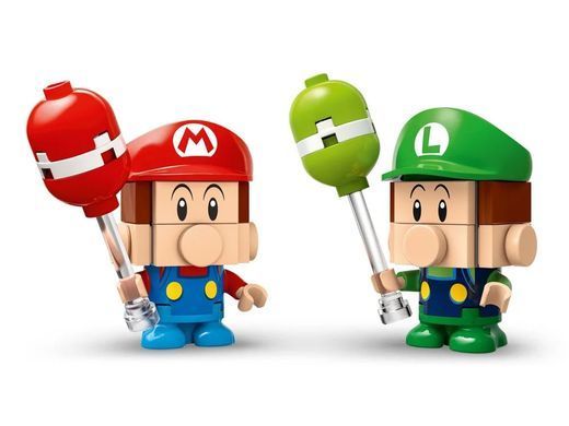 LEGO Конструктор LEGO Super Mario Mario Kart &ndash; Baby Mario vs. Baby Luigi 72034 фото