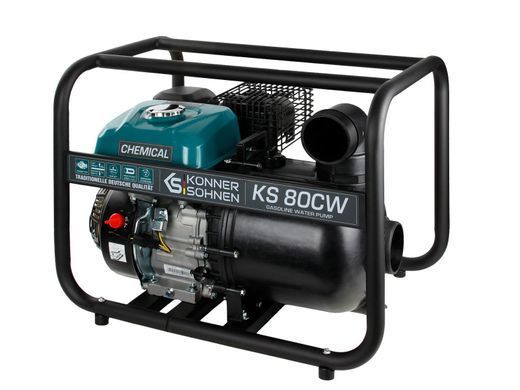 K&ouml;nner & S&ouml;hnen Мотопомпа бензиновая KS 80CW 1000л/мин 7.0л.с 28кг KS80CW фото
