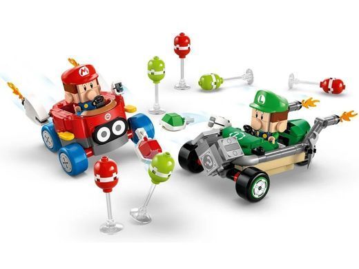 LEGO Конструктор LEGO Super Mario Mario Kart &ndash; Baby Mario vs. Baby Luigi 72034 фото