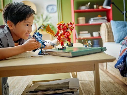 LEGO Конструктор NINJAGO Робот вогняної стихії Кая 71808 фото
