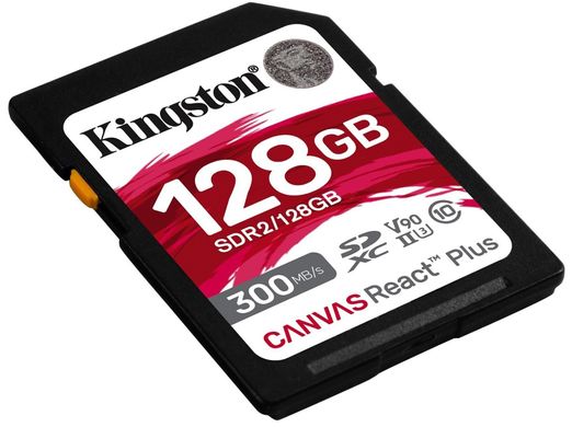 Карта памяти Kingston SD 128GB C10 UHS-II U3 R300/W260MB/s SDR2/128GB фото