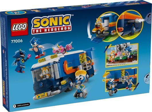 LEGO Конструктор Sonic Sonic та командна вантажівка 77006 фото