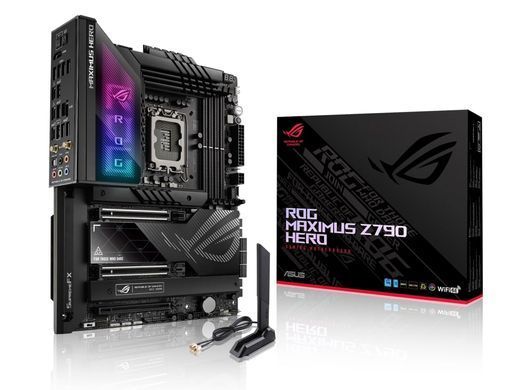 ASUS Материнcька плата ROG MAXIMUS Z790 DARK HERO s1700 Z790 4xDDR5 M.2 HDMI Thunderbolt Wi-Fi BT ATX 90MB1F90-M0EAY0 фото