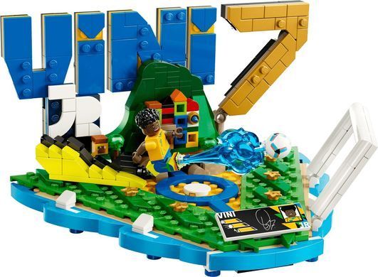 LEGO Конструктор LEGO Editions Football Вінісіус Жуніор &mdash; найкращі моменти футбольних матчів 43027 фото