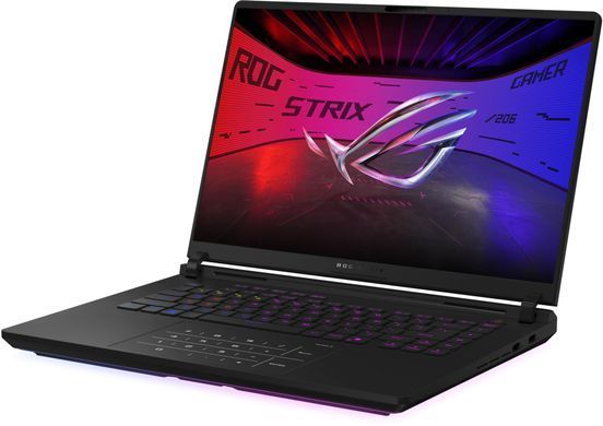 ASUS Ноутбук ROG Strix SCAR 16 G635LR-RW074W 16" 2.5K mLED, Intel Ultra 9 275HX, 32GB, F1TB, NVD5070Ti-12, Win11, Чорний 90NR0LU1-M002M0 фото