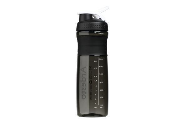 Бутылка для воды Ardesto Smart bottle 1000 мл, черная ,тритан AR2204TB фото