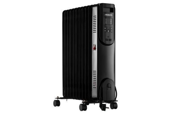 Масляный радиатор Ardesto OFH-E11X2, 11 секций, 2500 Вт, до 25 м2, элект. упр-ние, таймер, пульт ДУ, чёрный OFH-E11X2 фото