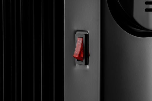 Масляный радиатор Ardesto OFH-E11X2, 11 секций, 2500 Вт, до 25 м2, элект. упр-ние, таймер, пульт ДУ, чёрный OFH-E11X2 фото