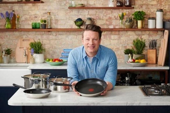Tefal Ківш 18 см (2.2 л) Jamie Oliver Home Cook, нержавіюча сталь E3182375 фото