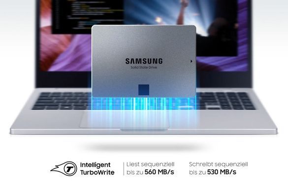 Samsung Накопичувач SSD 2.5" 8TB SATA 870QVO MZ-77Q8T0BW фото