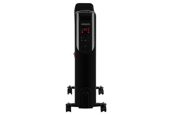 Масляный радиатор Ardesto OFH-E11X2, 11 секций, 2500 Вт, до 25 м2, элект. упр-ние, таймер, пульт ДУ, чёрный OFH-E11X2 фото