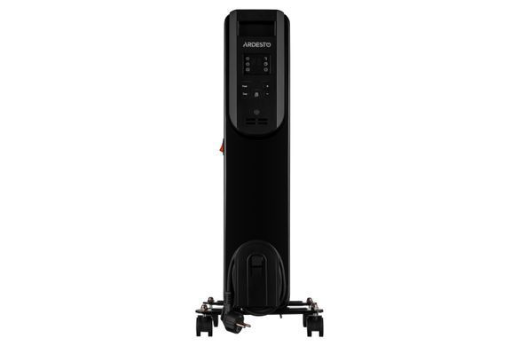 Масляный радиатор Ardesto OFH-E11X2, 11 секций, 2500 Вт, до 25 м2, элект. упр-ние, таймер, пульт ДУ, чёрный OFH-E11X2 фото