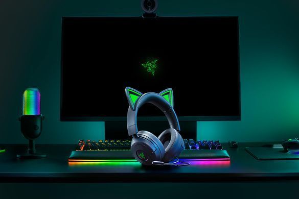 Razer Headset Kraken Kitty V3 X, mini-jack, 1.3m, black RZ04-05350200-R3M1 фото