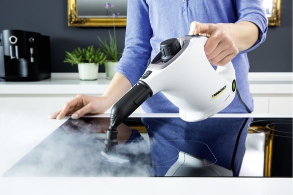 Karcher Пароочисник SC 1, 1200Вт, 200мл, 3Бар, білий 1.516-400.0 фото