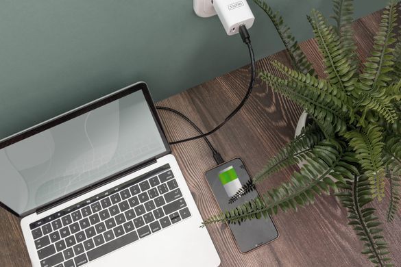 Digitus Кабель USB-A > USB-C заряджання/синхронізації, USB 2.0, M/M, 3м, чорний AK-300148-030-S фото