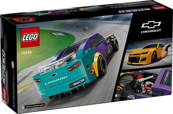 LEGO Конструктор Speed Champions NASCAR&reg; Next Gen Chevrolet Camaro ZL1 76935 фото