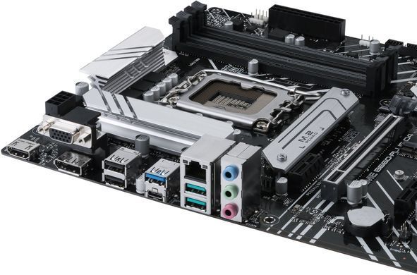 ASUS Материнcька плата PRIME B660-PLUS D4 s1700 B660 4xDDR4 M.2 HDMI DP D-Sub ATX 90MB18X0-M1EAY0 фото