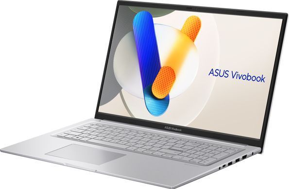 ASUS Ноутбук ASUS Vivobook 17 X1704VA-AU835 17.3" FHD IPS, Intel i7-1355U, 16GB, F512GB, UMA, NoOS, Сріблястий 90NB10V1-M00WA0 фото