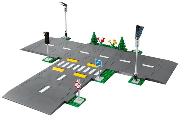 Конструктор LEGO City Town Дорожні плити 60304 фото
