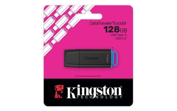 Накопичувач Kingston 128GB USB 3.2 Type-A Gen1 DT Exodia DTXG2/128GB фото
