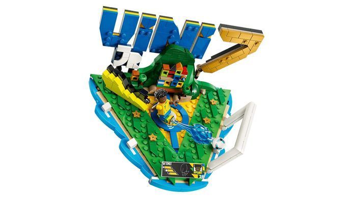 LEGO Конструктор LEGO Editions Football Вінісіус Жуніор &mdash; найкращі моменти футбольних матчів 43027 фото