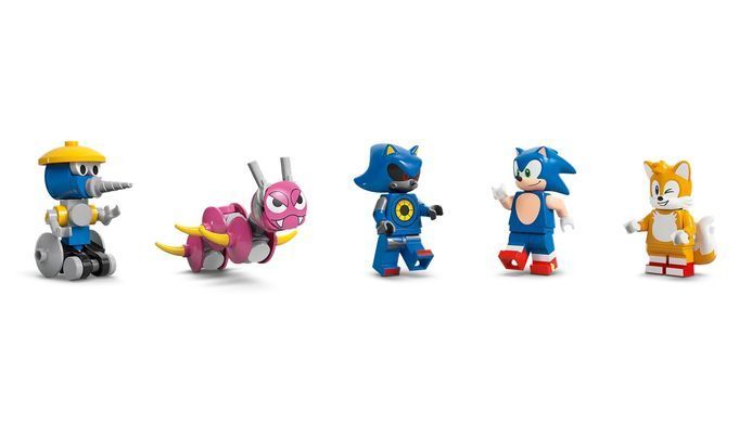 LEGO Конструктор Sonic Sonic та командна вантажівка 77006 фото