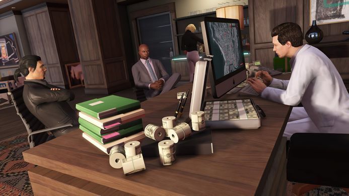 Games Software Grand Theft Auto V Premium Edition [Blu-Ray диск] (PS4) 5026555424271 фото